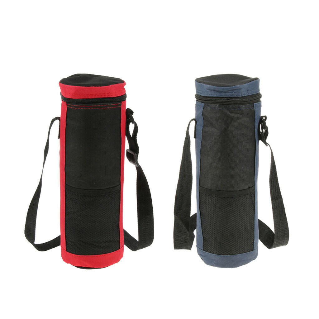 Pack of 2 Cylinder Cooler Bag Insulated Water Drinks Bottles Cans Bags