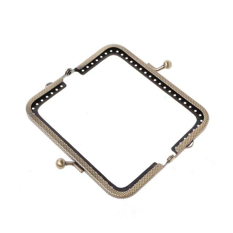 1Pc DIY Purse Handbag Coins Bags Metal Kiss Clasp Lock Frame DIY Craft 10.5cm