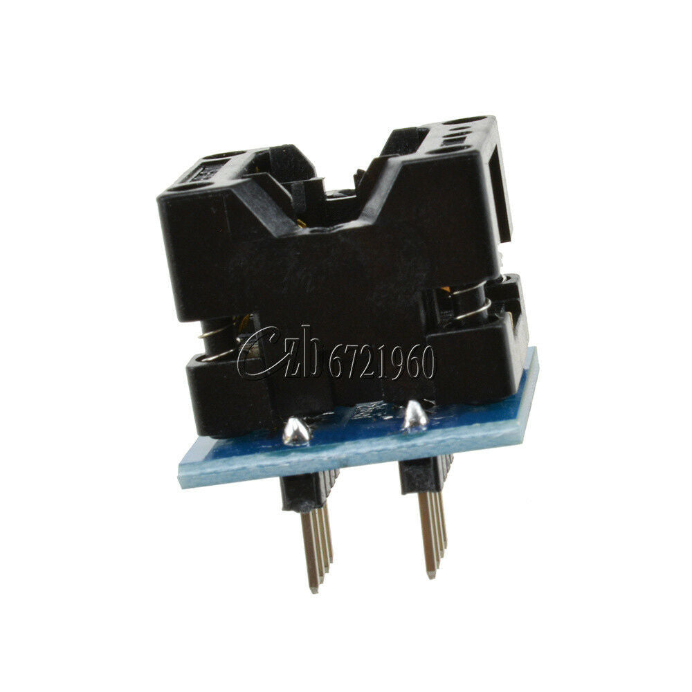 2PCS SOIC8 SOP8 to DIP8 EZ Programmer Adapter Socket Converter Module 150mil