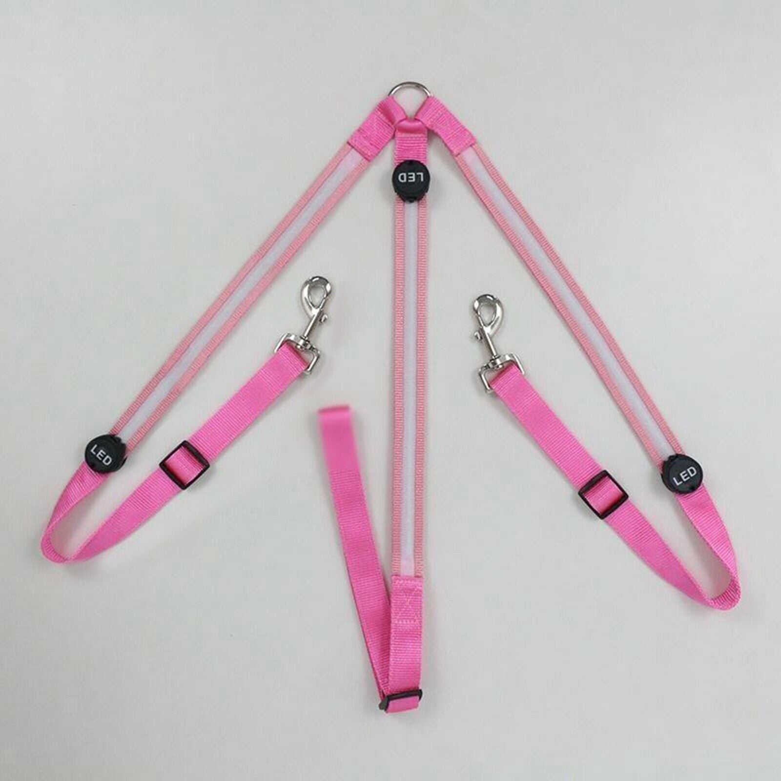 LED Horse Breastplate Collar Bridle Halter Night Neon Lights High Visibility