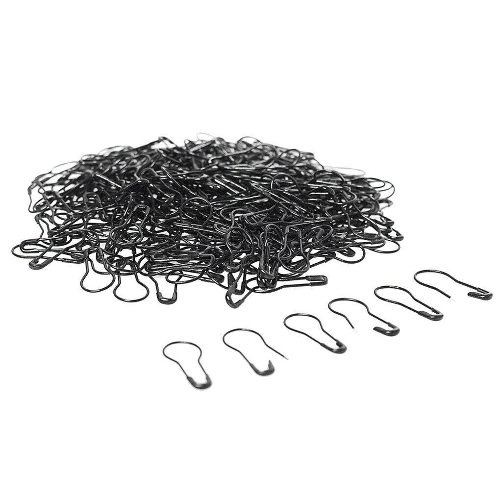 1000 Pear Pins Pumpkin Safety Pins Metal Calabash Pins, Knitting Crochet Locking