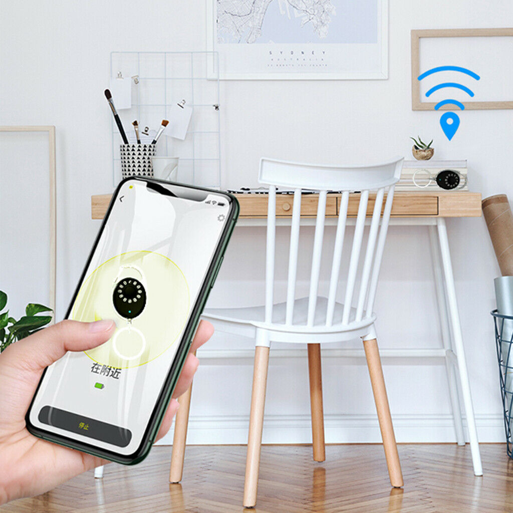 Key Finder Device with App Photo Control for Keys Wallet Luggage Backpack
