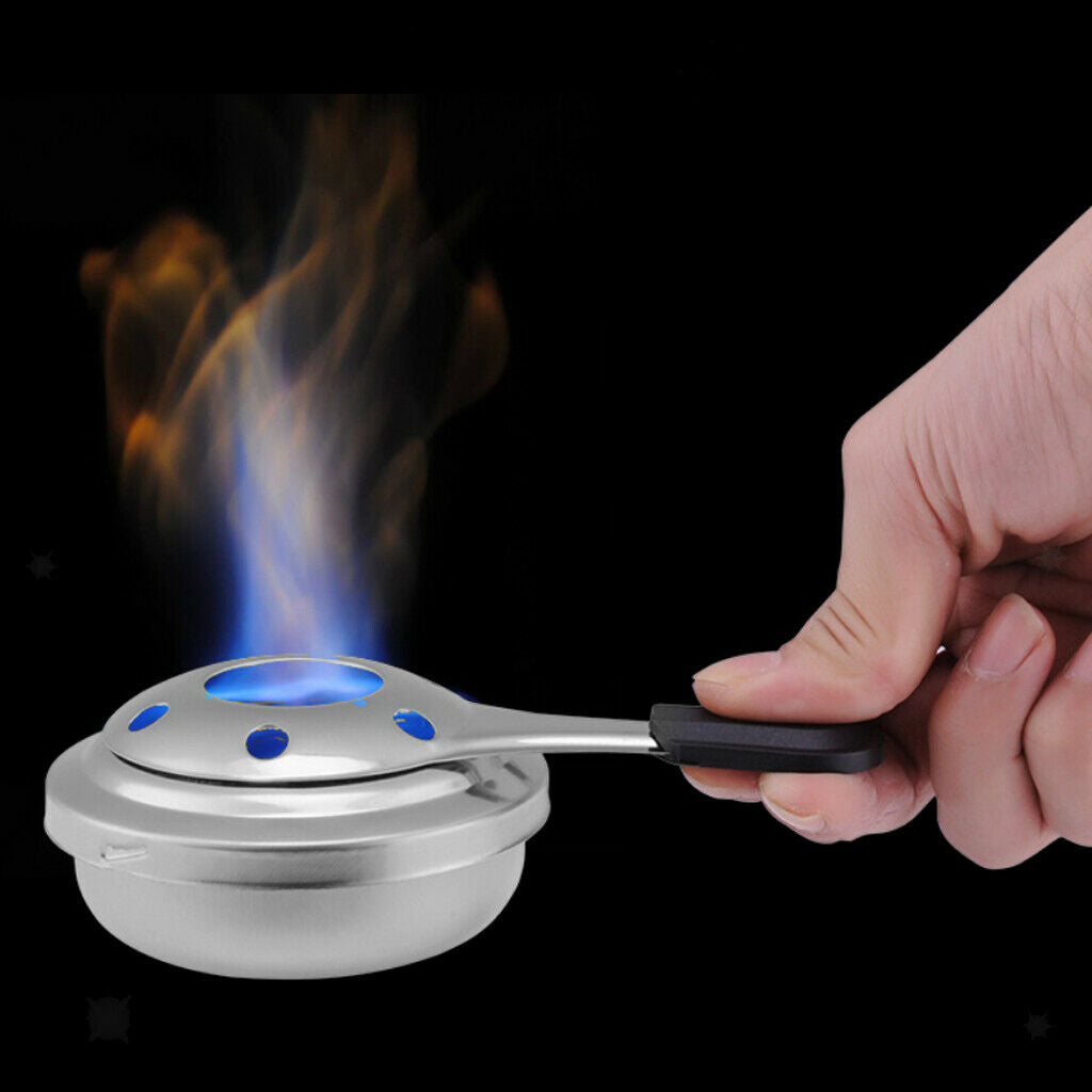 Portable Mini Stainless Steel Outdoor Camping Alcohol Stove Spirit Burner