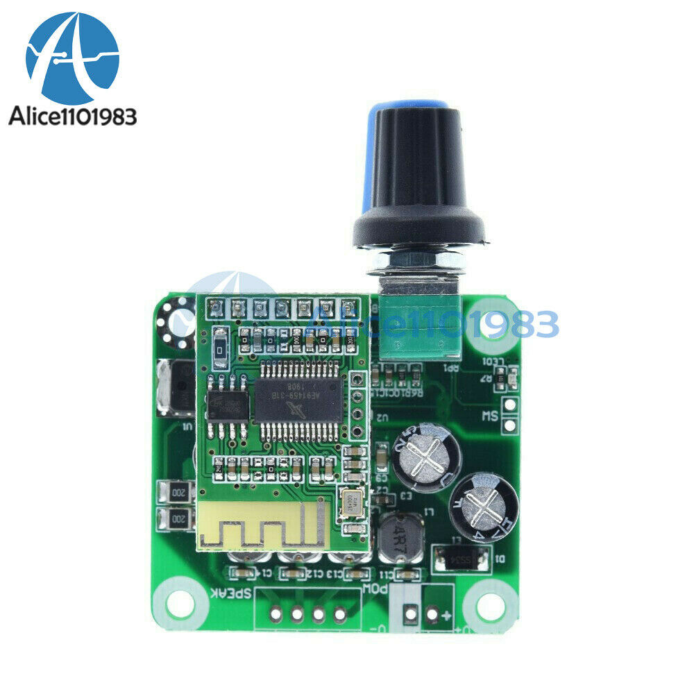 TPA3110 15W+15W Bluetooth 4.2 Digital Stereo Audio Power Amplifier Board 12-24V