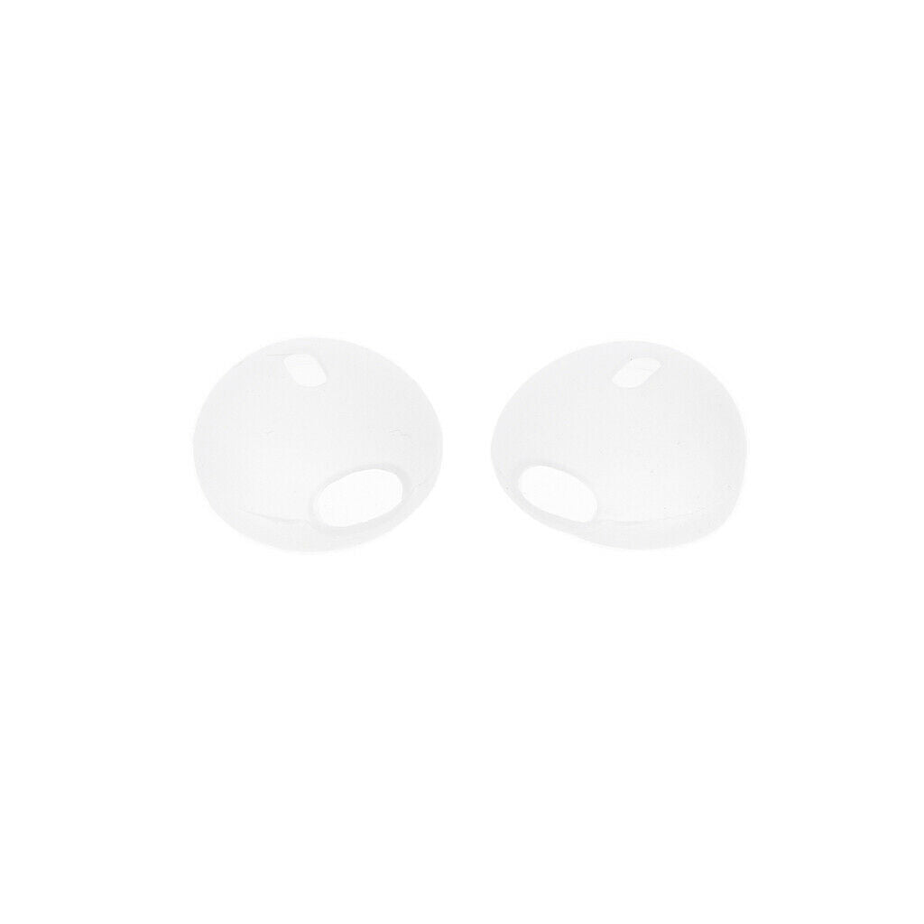 3 Pair Silicone Gel Ear Tips Earbuds Cover for Airpods Gray