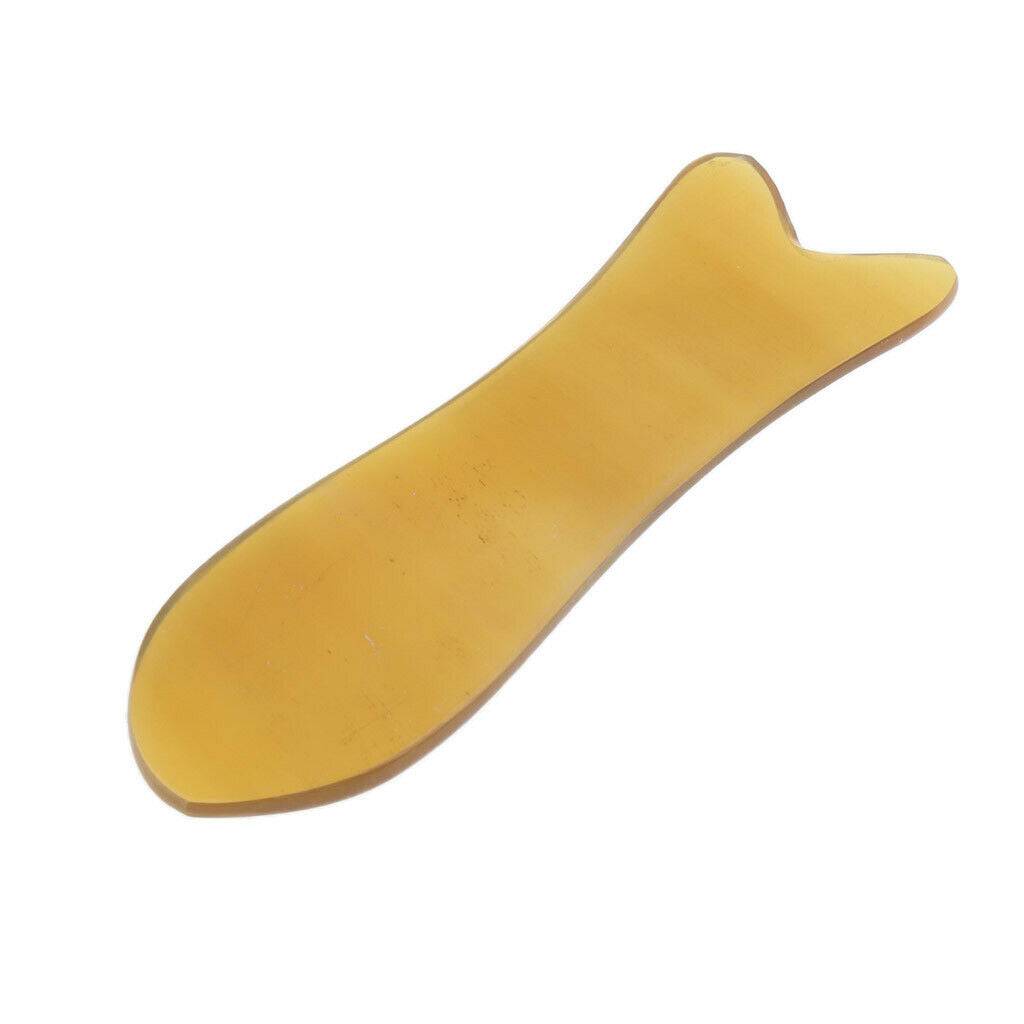 Handheld Fish Shaped Gua Sha Board Full Body SPA Self Massage Scraping Tool