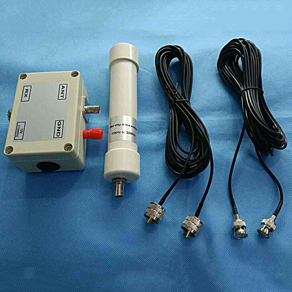 Loop Antenna Active Receiving Antenna 10kHz -30MHz for Short Wave Radio