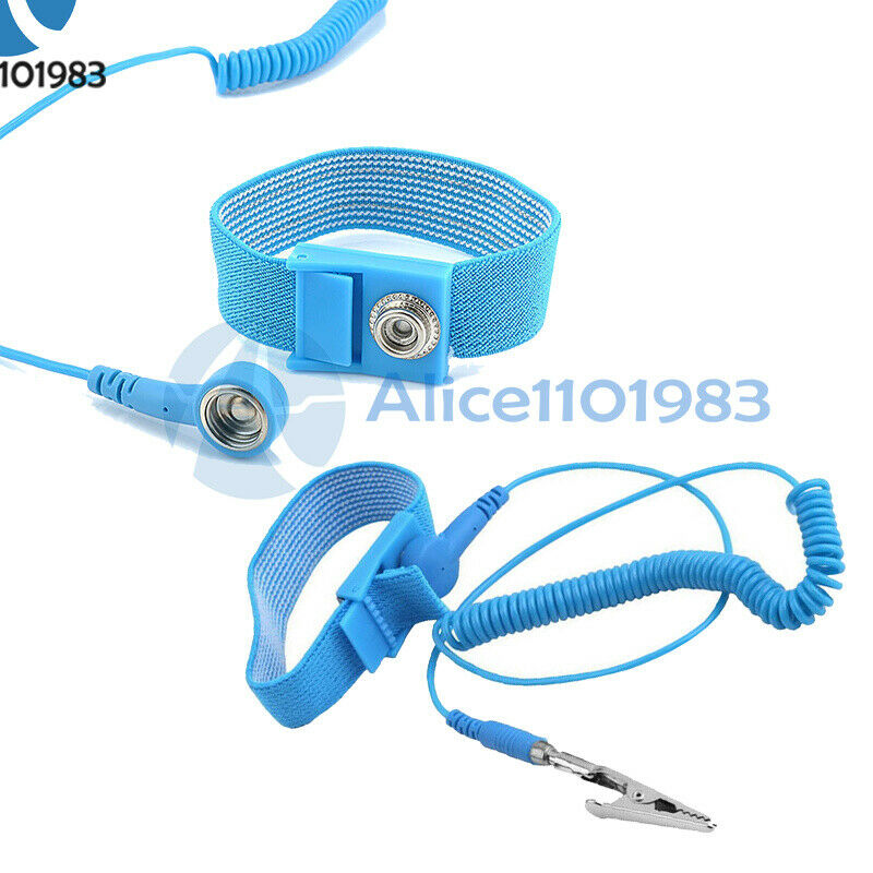 10PCS Brand Anti Static ESD Wrist Strap Discharge Band Grounding Prevent Static