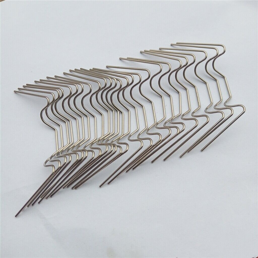 100-Piece Glazing Clips W Wire Clip Fixing Clips for Multiple Wallpapers