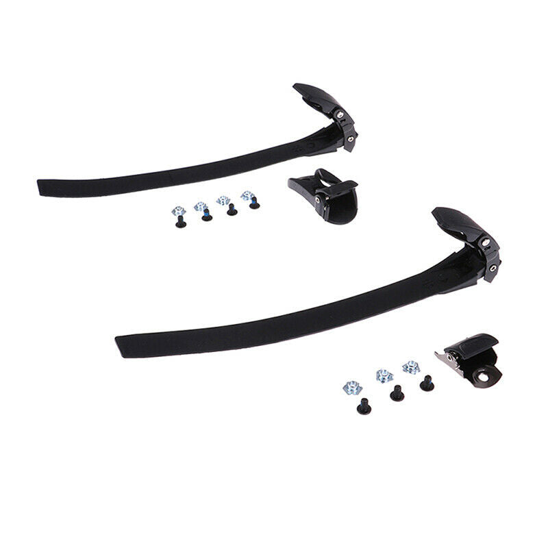 2Sets PP Inline Roller Skate Strap Buckle with Clamp Screws Nut AccessoriesSJCA