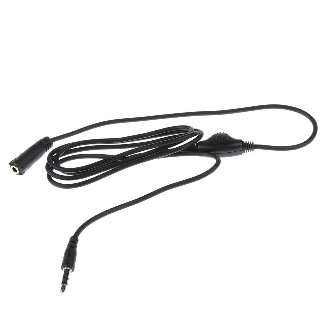 (3 Feet) Headset Extension Cable ( 3.5mm Male To 3.5mm Female)