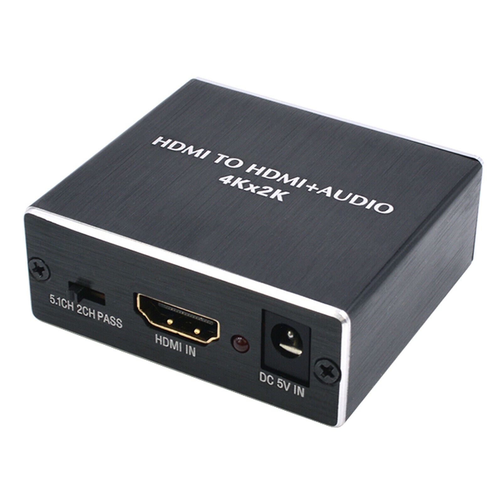 to Audio Extractor Splitter SPDIF Audio Output 5.1CH 2CH Pass