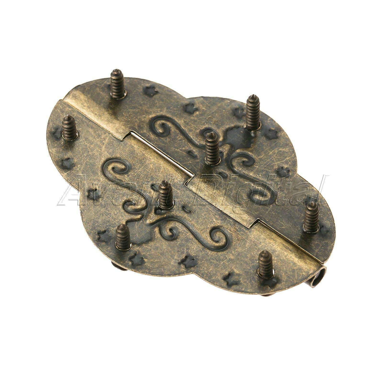 Furniture Drawer Stamp Door Hinges Jewelry Box Cupboard Cabinet Hinge Hardware