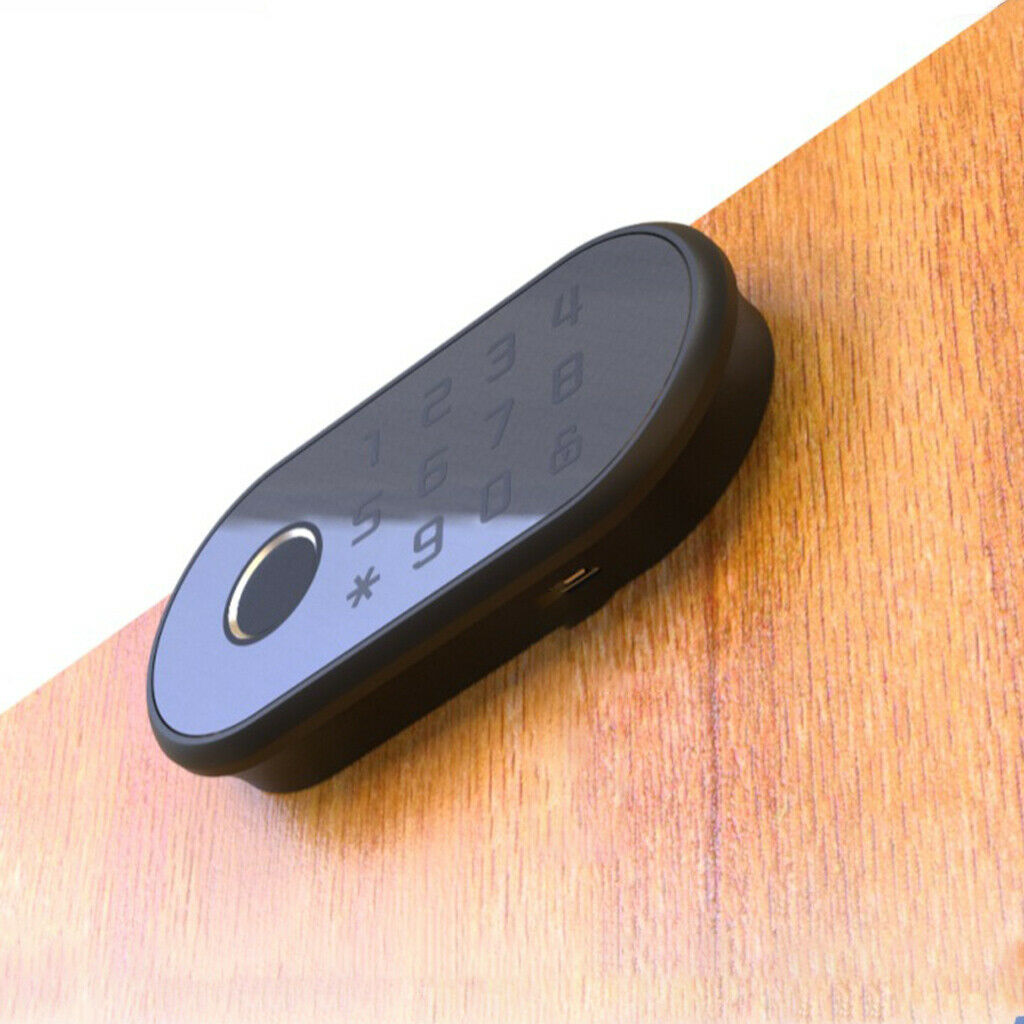 Fingerprint Password Lock Keyless Wooden Cabinet File Drawer Cupboard Locks