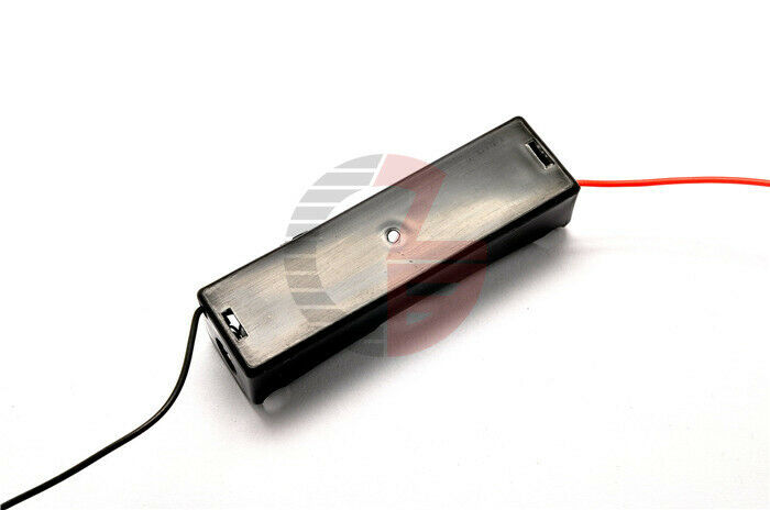 5PCS 18650 Plastic Battery Storage Case Box Holder With Wire Cables For Battery