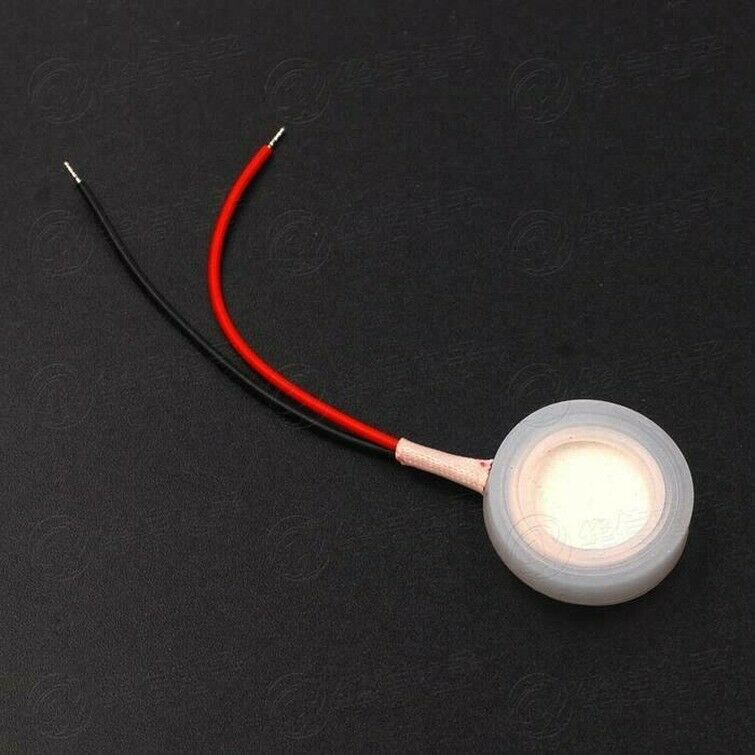 1x Φ20mm Ultrasonic Mist Maker Fogger Ceramics Discs with Wire & Sealing Ring