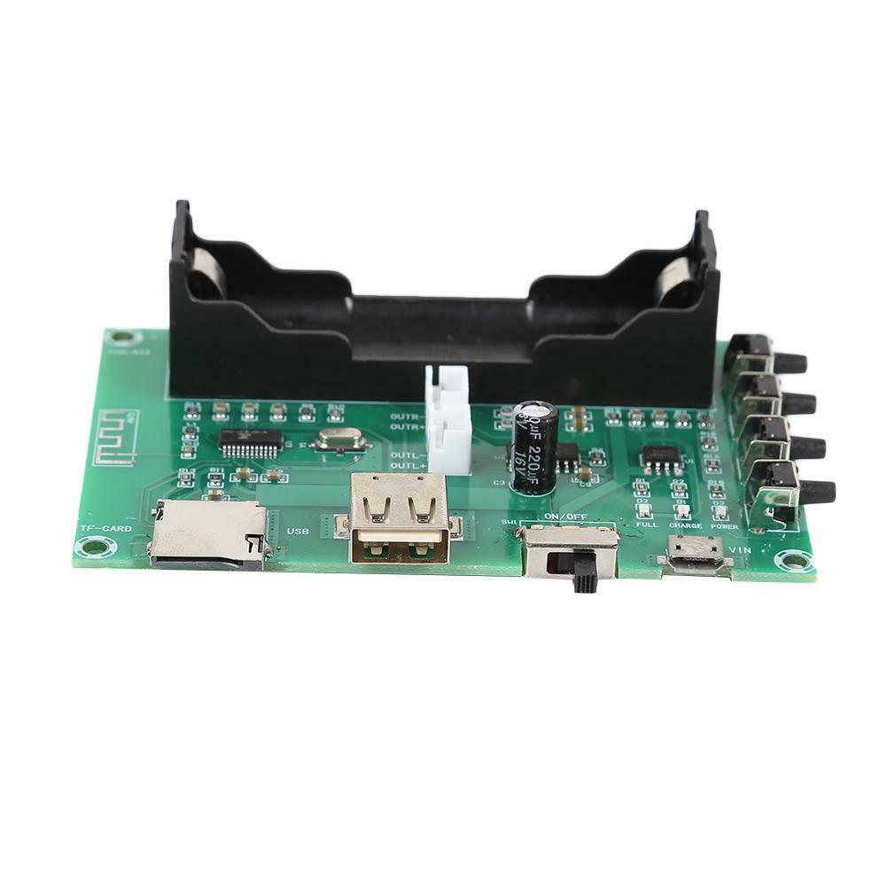 PAM8403 Dual-channel Bluetooth-compatible Digital Amplifier Board Rechargea @