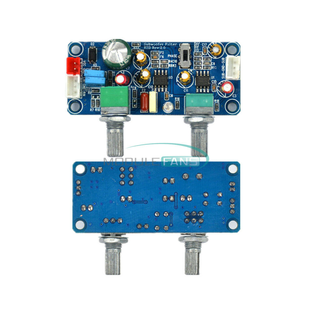 Single Low Power DC9-32V Pass Filter Pre-AMP Bass Subwoofer Amplifier Board