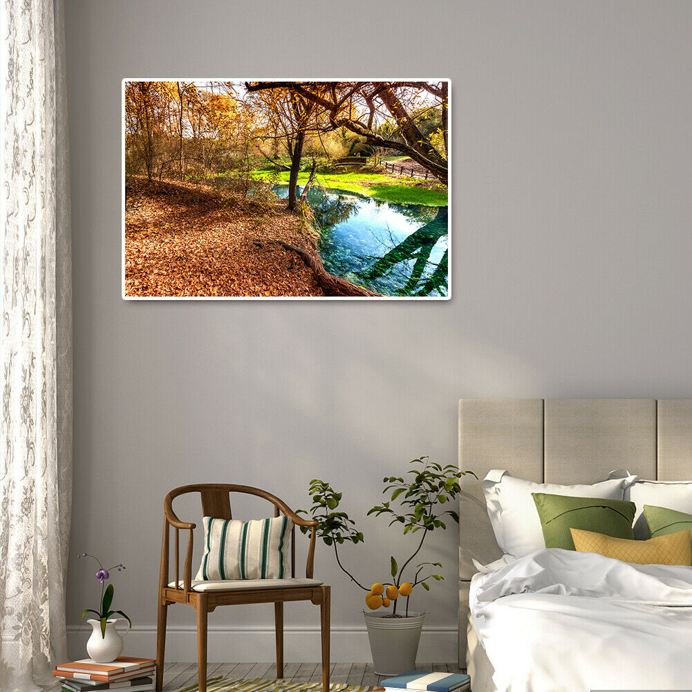 1000 Pieces DIY Paper Jigsaw Puzzle Narrow Creeks Landscape Picture Decor @
