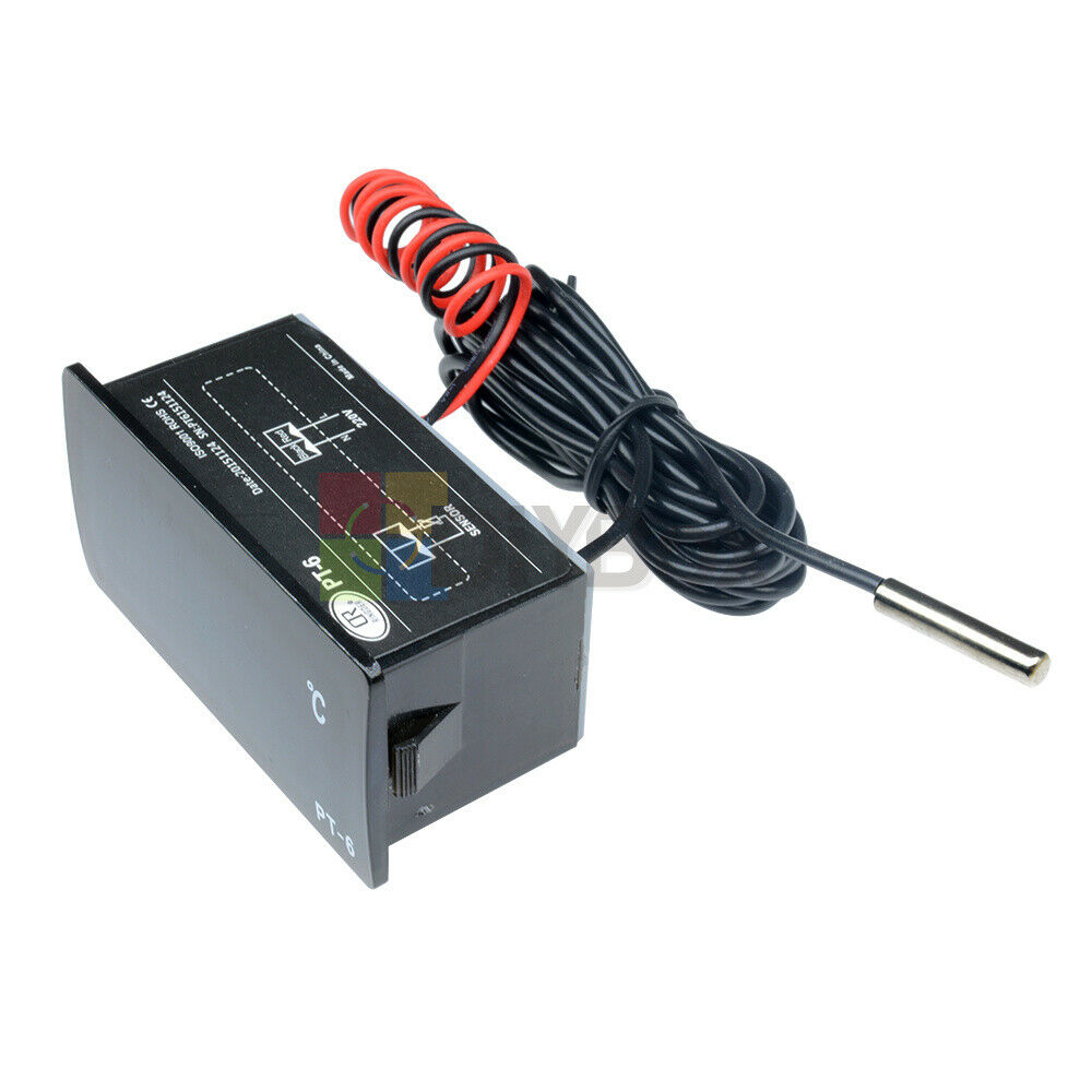 -50 ℃ ~ + 110 ℃ Digital 220V Thermometer Temperature Meter Aquarium Sensor Probe