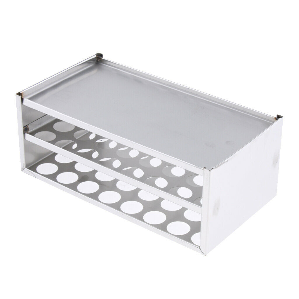 Stainless Steel Lab Test Tube Rack Holder