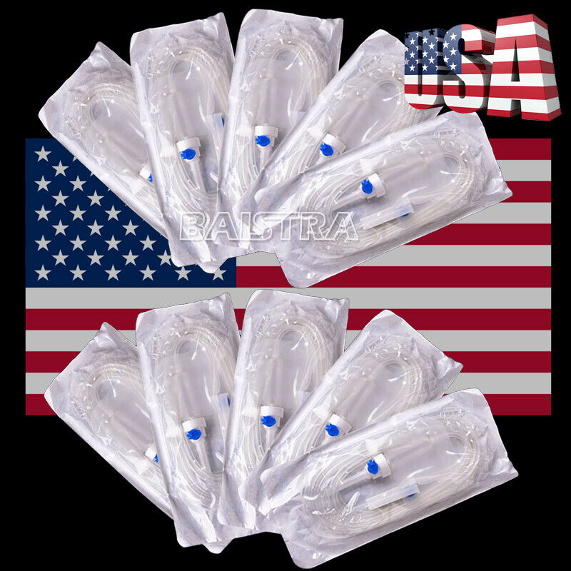 100 X Dental Oral Irrigation Surgic Tube Set for NSK Surgic Implant Handpiece