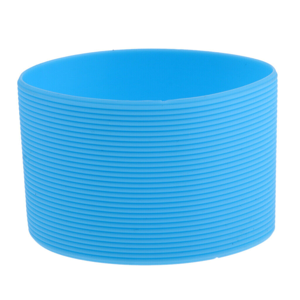 Sports drinking bottle sleeve glass water bottle sleeve silicone sleeve for