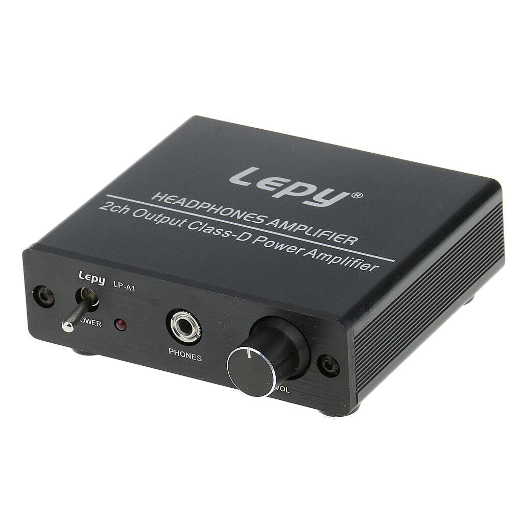 DC 12V 20WX2 Class-D Mini Hi-Fi Digital Stereo Audio Headphone Amplifier