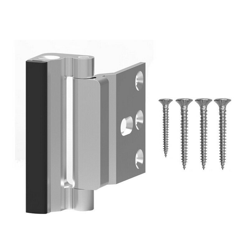 1Pcs Upgraded Security Defender Home Door Reinforcement Lock Withstand 800 LbsK3