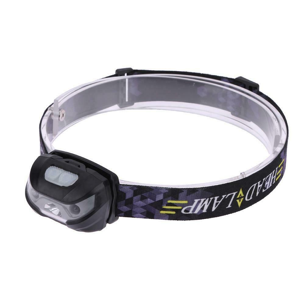 Outdoor Rechargeable LED Headlamp 3000LM Motion Sensor Fishing Headlight @