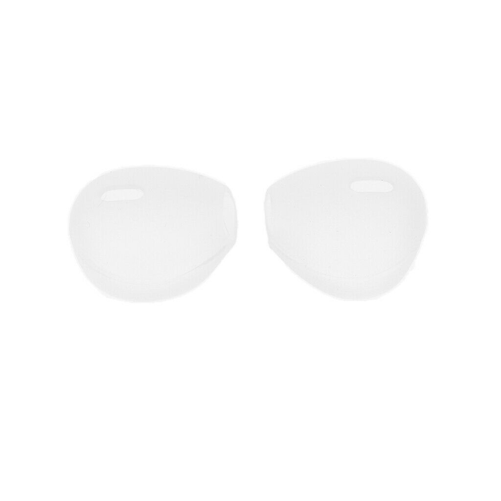 3 Pair Silicone Gel Ear Tips Earbuds Cover for Airpods Gray