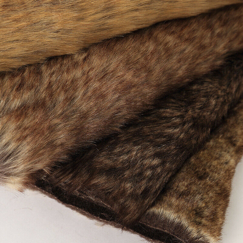3cm Dyed Artificial Fur Fabric Long Acrylic DIY Plush Sewing Home Textile Craft