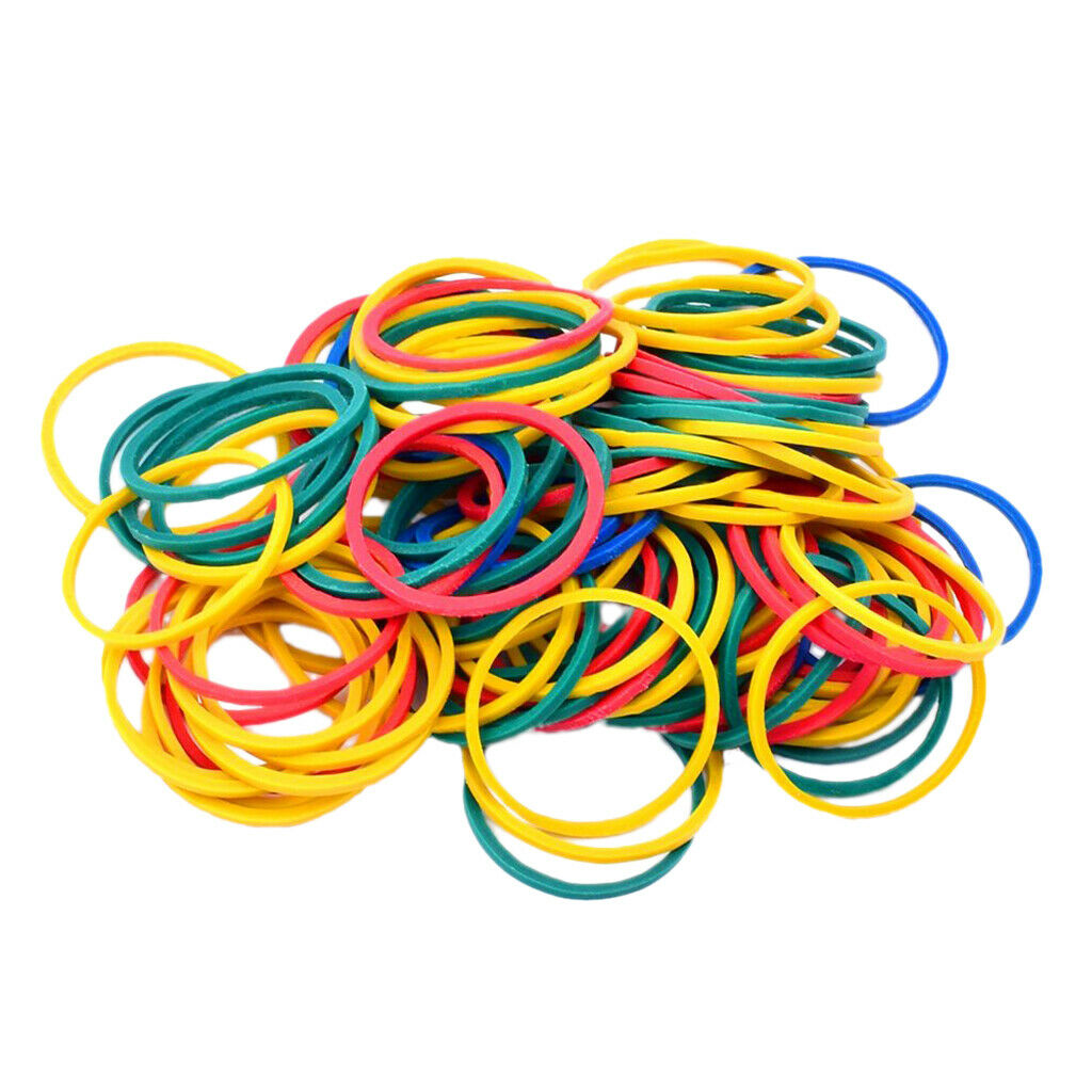 100 Pieces Colorful Elastic Rubber Bands For Tattoo Gun Machine Supplies