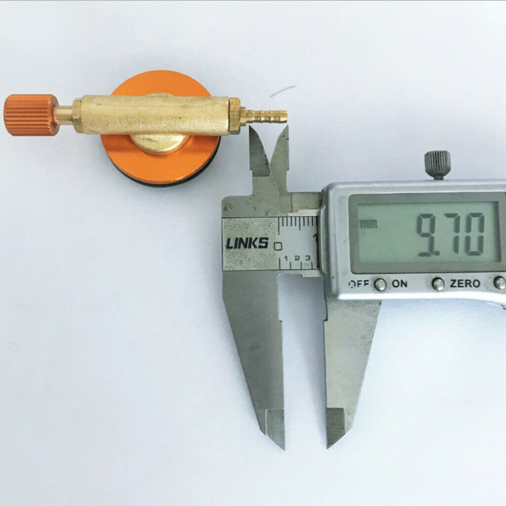 Gas Stove Inflatable Valve Flat Cylinder Control Switch Adapter Backpacking