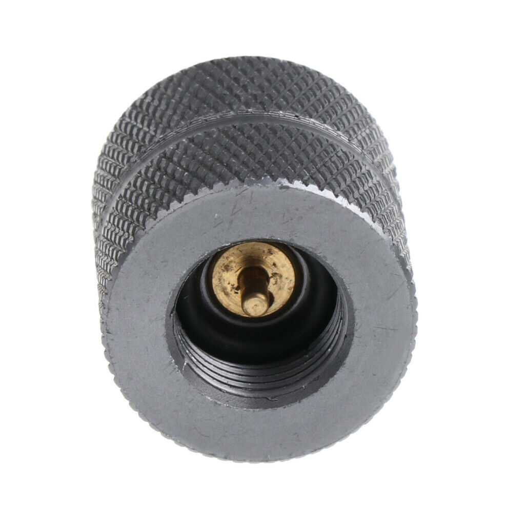 Camping Stove Gas Refill Adapter Picnic BBQ Butane Canister Converter