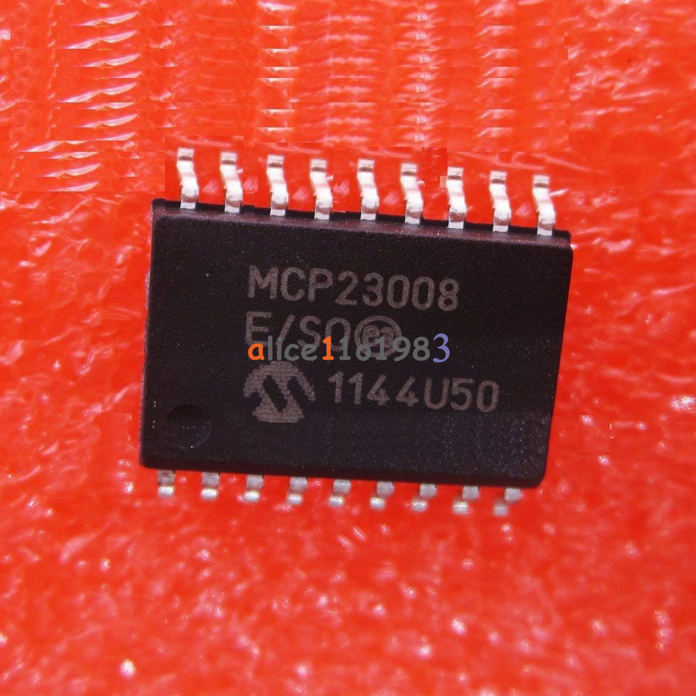 5PCS MCP23008-E/SO MICROCHIP IC I/O EXPANDER I2C MCP23008 8B SOIC-18 New