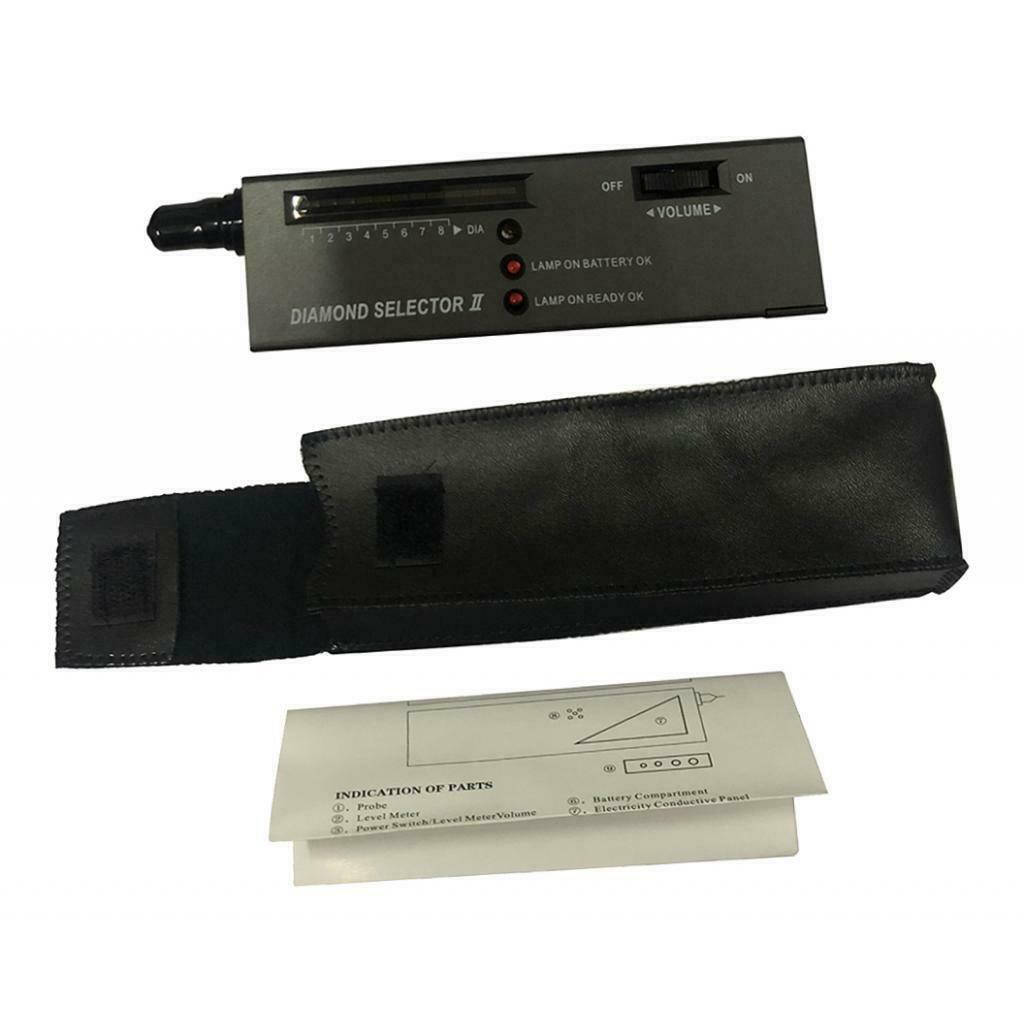 Thermal conductivity meter for detecting the authenticity of gemstones