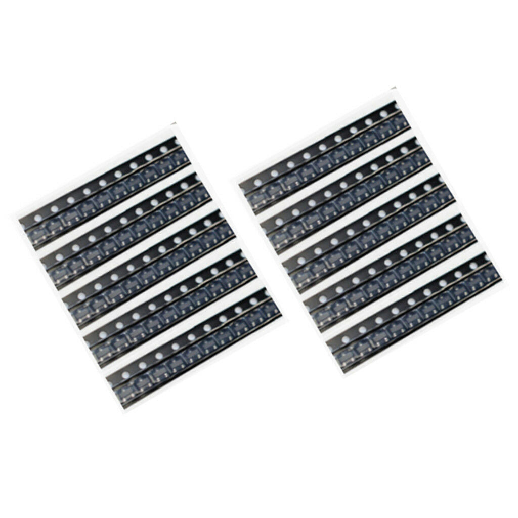 100 x bc848b SMD Transistor NPN 45v 0,5a 250mw Code 1kp SOT-23