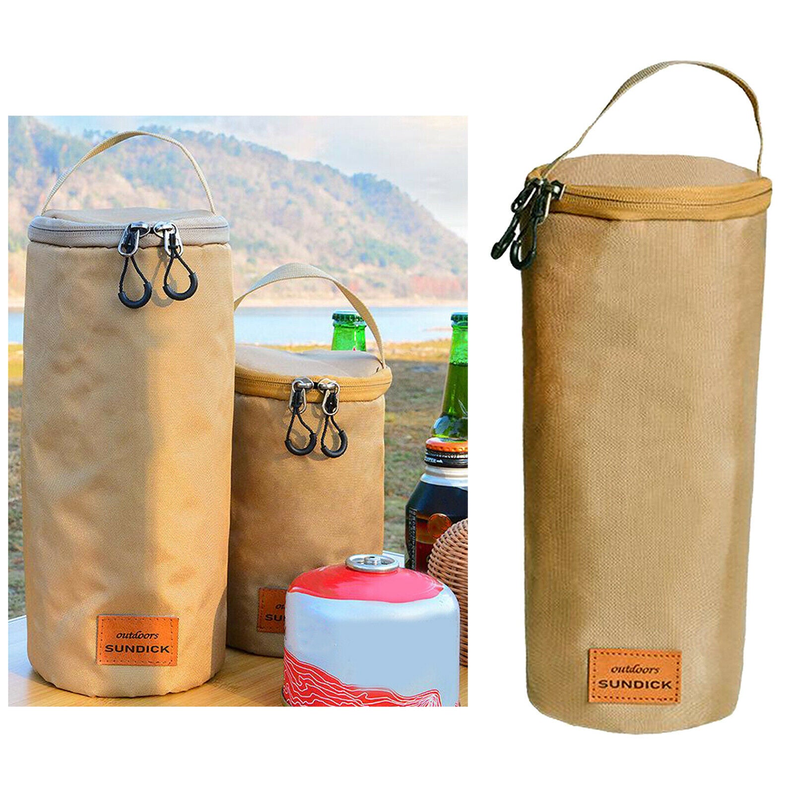 Gas Cylinder Protect Bag G2 Flat Gas Pouch Camping Protection Accessories