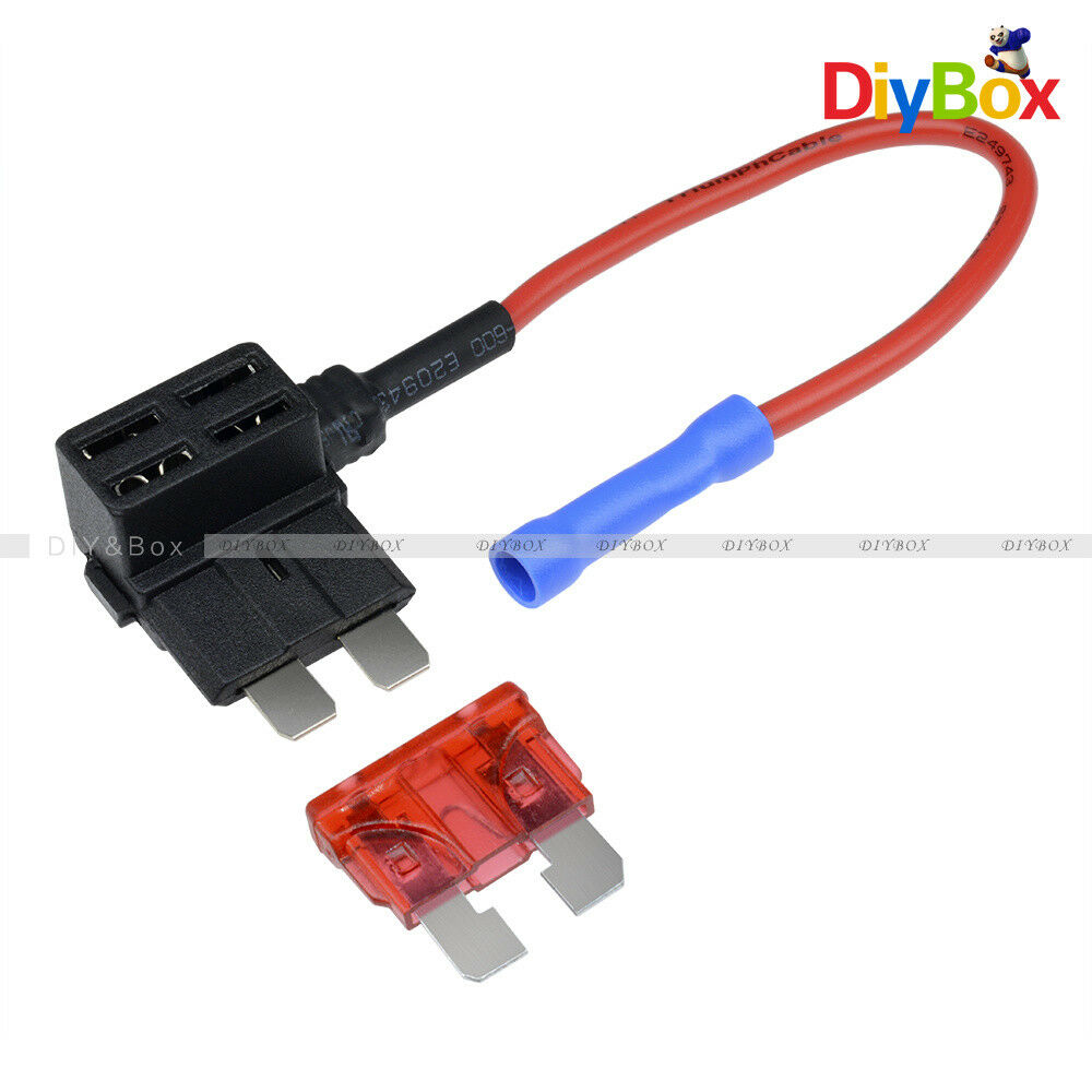 Micro TAP Adapter Blade Fuse Holder 10A 12V ACS Add A Circuit Fuse ATM APM DIY