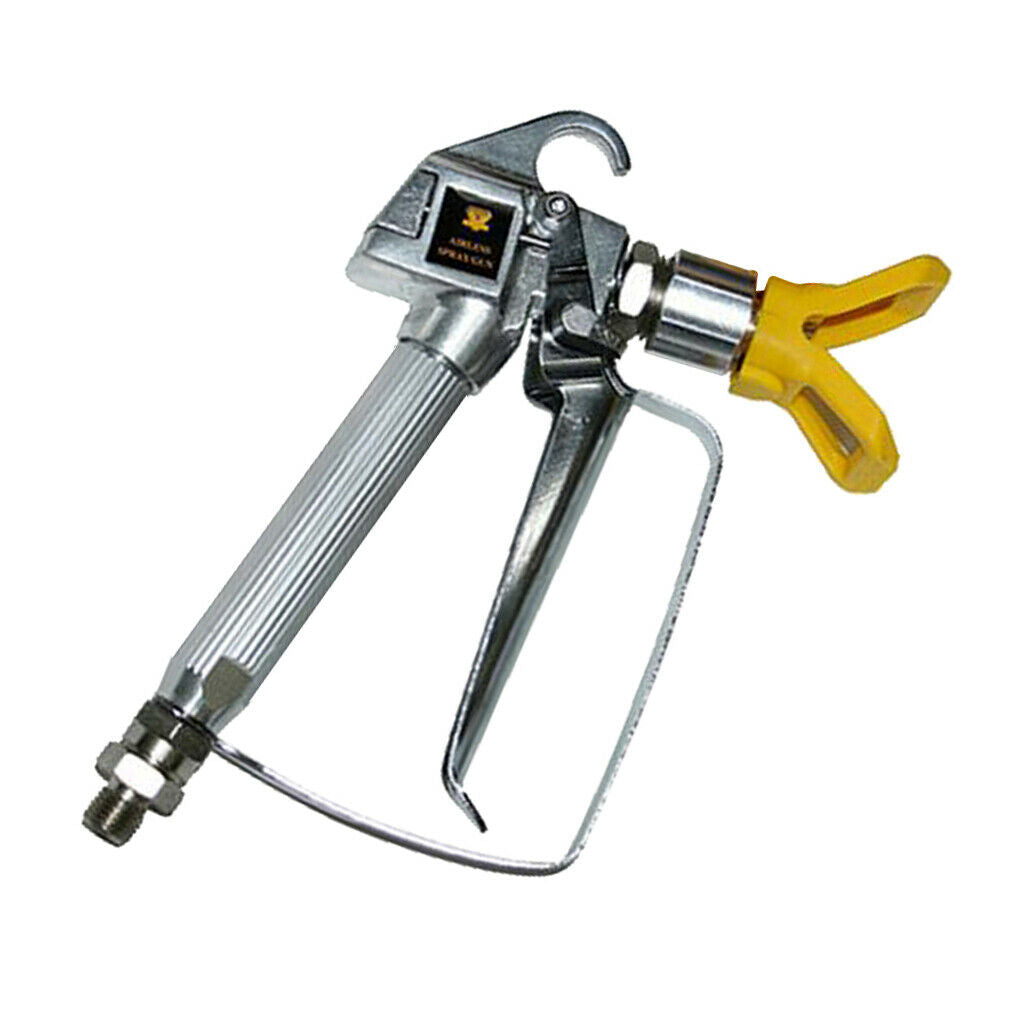 Airless Paint Spray Gun High Pressure No Gas Spraying Machine Tool 3600PSI