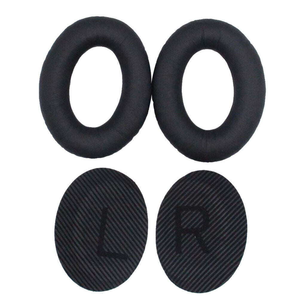 EarPads Ear Cushions for   Quiet Comfort 35(QC35) Headset Headphone black