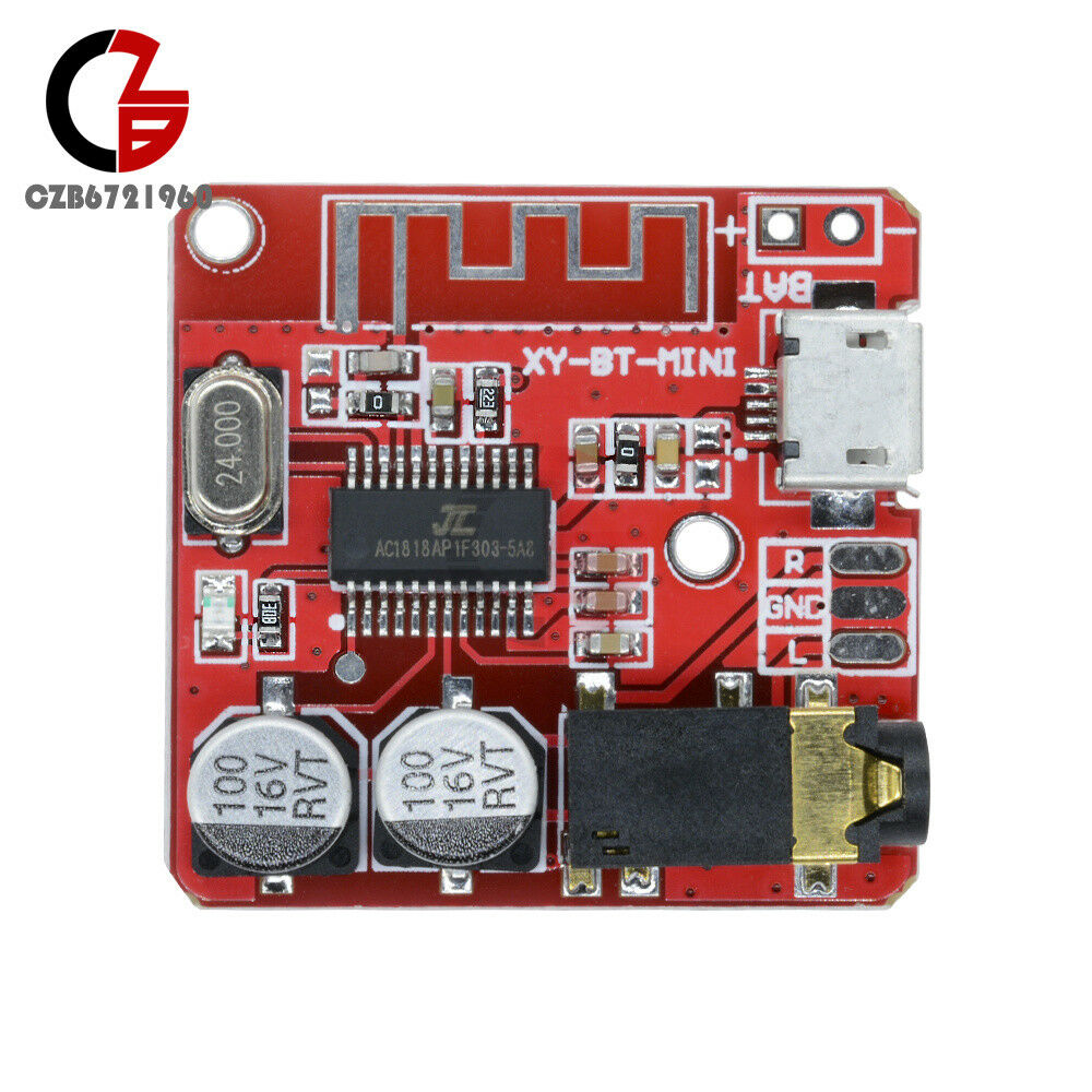 Mini Bluetooth 4.1 Audio Receiver MP3 Decoder Lossless Amplifier Module 3.7V-5V