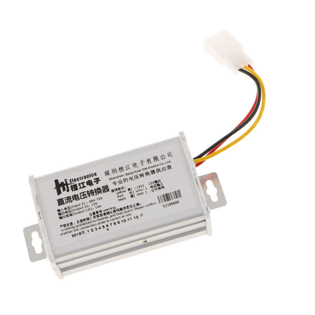Auto 36v-72v to 12V / 10A DC to DC Buck Converter Module, Long Service Life