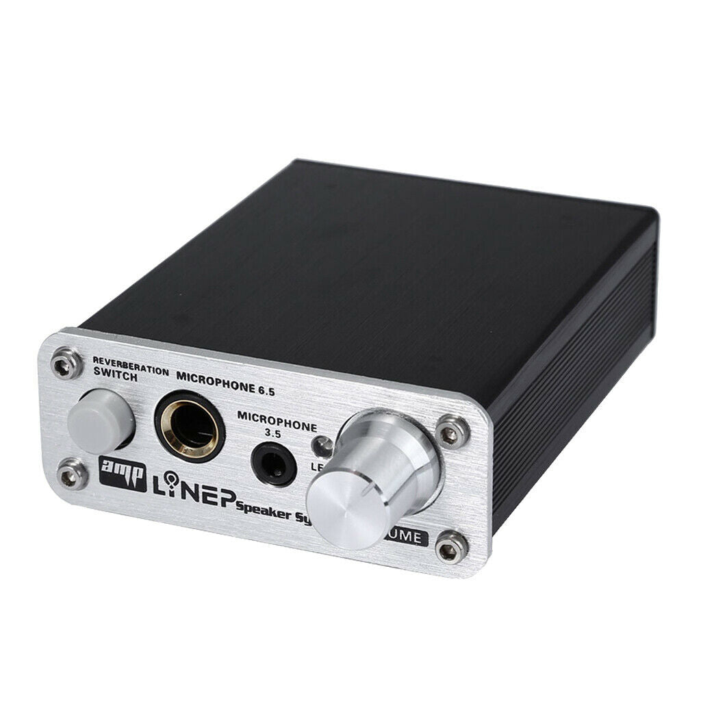 A907 Microphone Sound Amplifier 2 Channel Wired PC Audio Slot for KTV