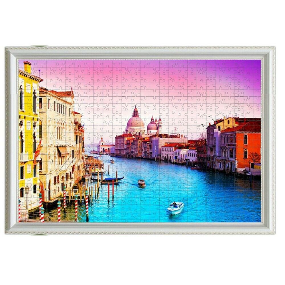 1000 PCS Wooden Jigsaw Decompression Puzzles Game Adults Kids Educational Toys