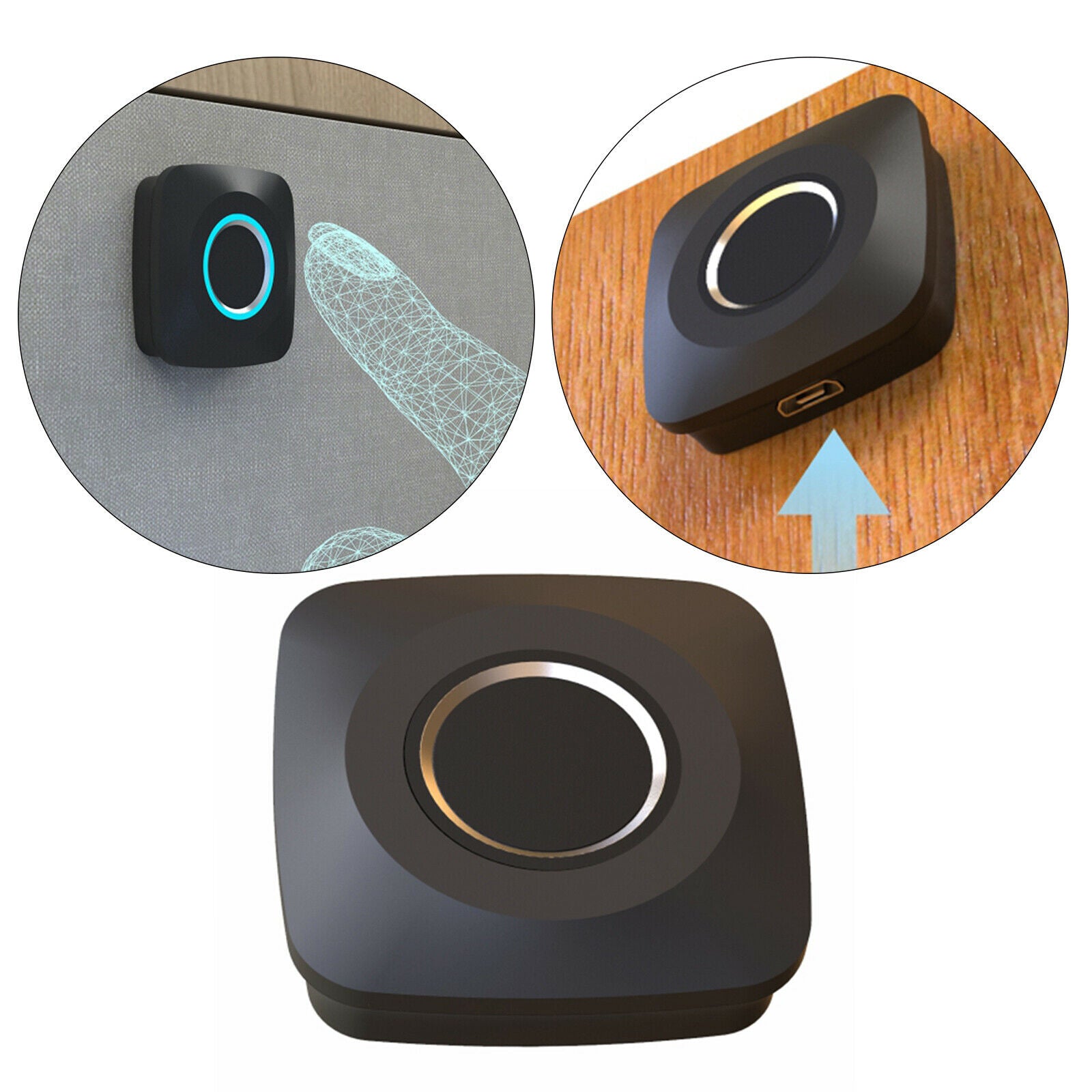 Intelligent Fingerprint Locks Cabinet Wardrobe Cupboard Locks Privacy Locks