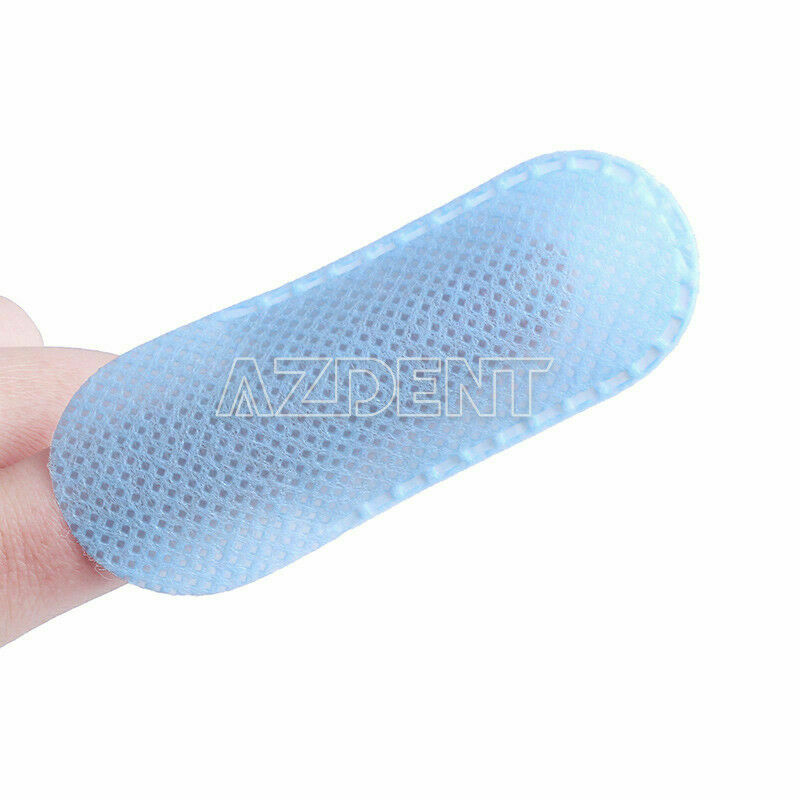 1000 Bags Dental Finger Deep Cleaning Teeth Wipe Tooth Whitening Brush Up