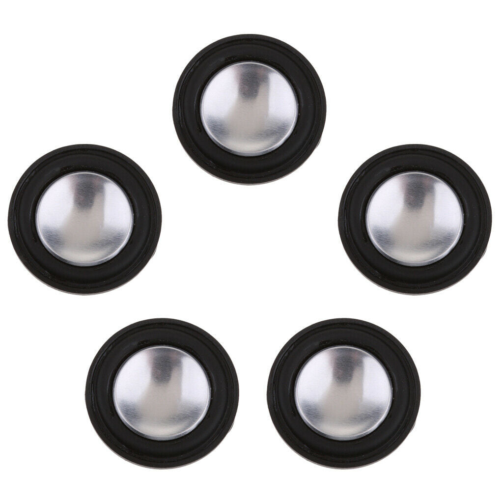 5x DIY 28mm Mini Stereo Audio Speaker 1" Full-range DIY Accessories Black