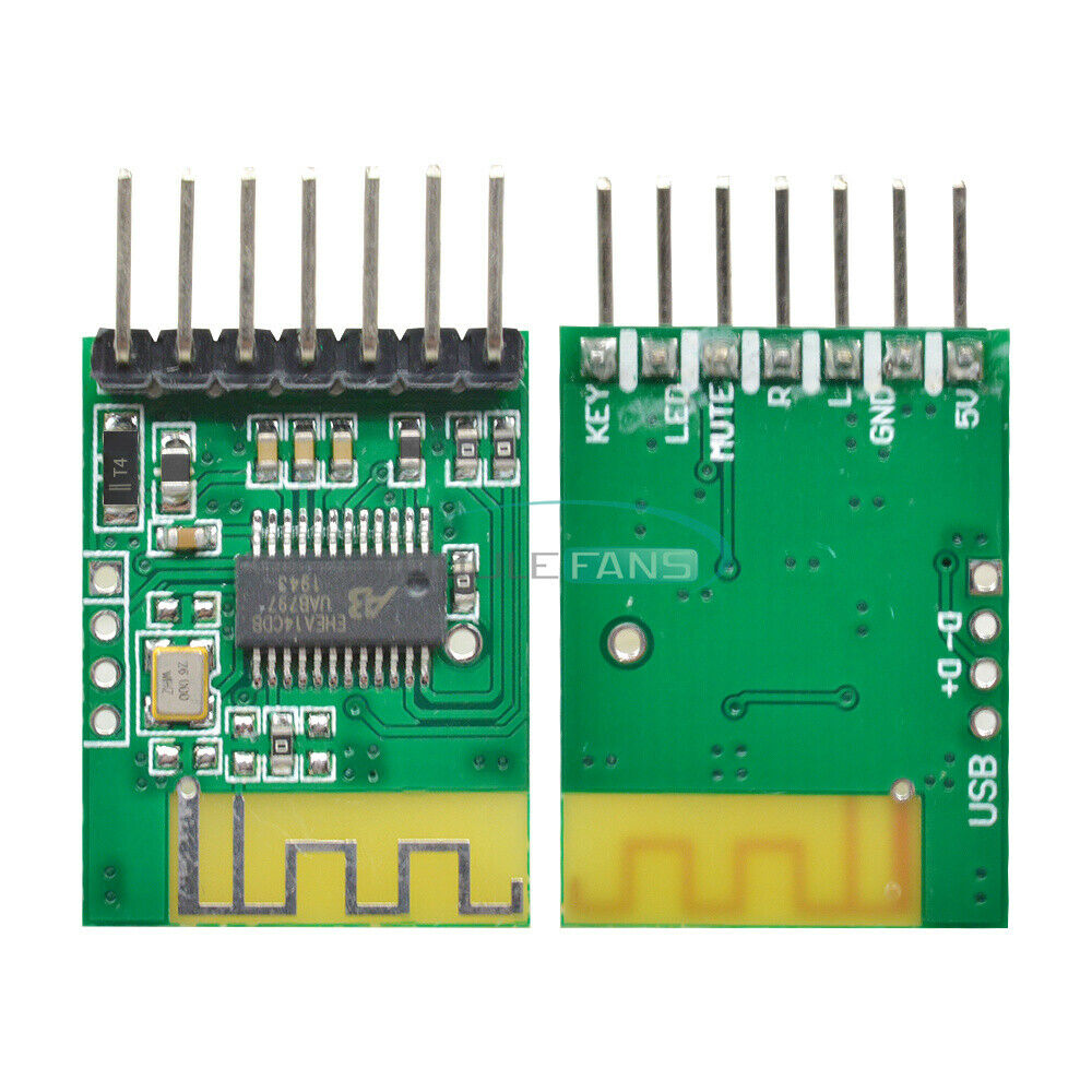 Bluetooth 4.0 Audio Receiver 5V Template Stereo Power Amplifier Modified Module